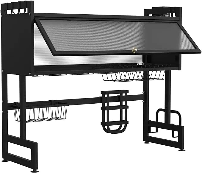 منظم أواني المطبخ متعدد الاستخدامات organiser rack