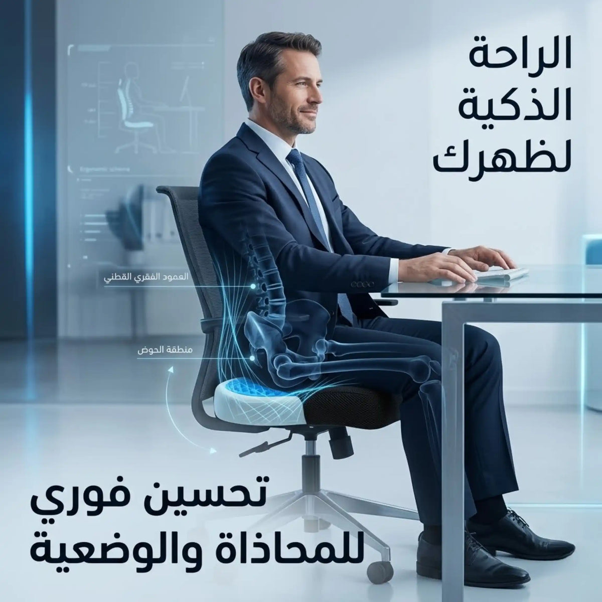 VANSPACE وسادة مقعد طبية