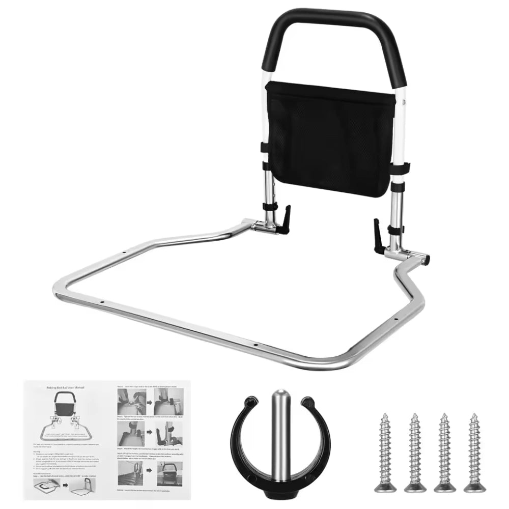 مقبض سرير قابل للطي و تعديل الطول FOLDING RAIL